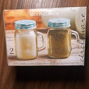 Mason Jar Salt & Pepper Shakers